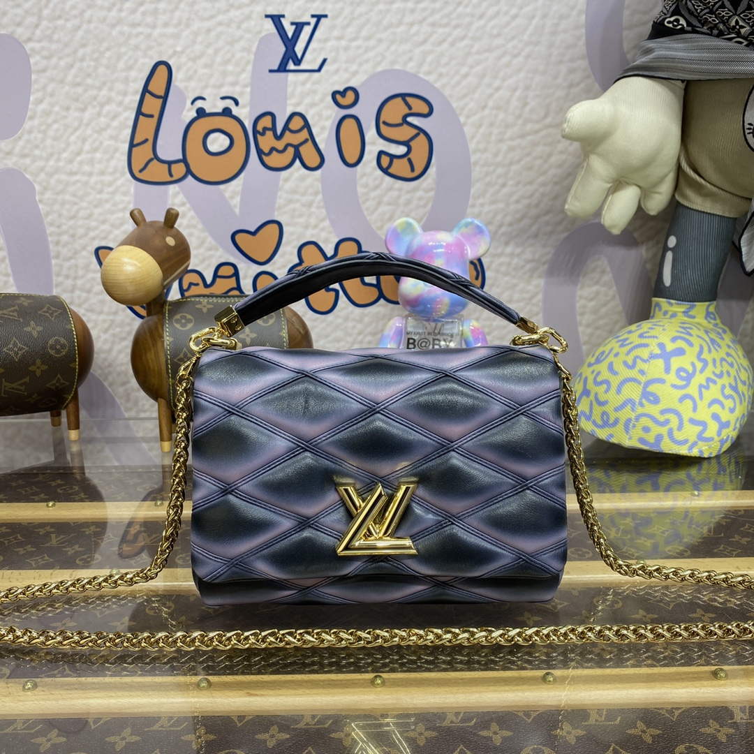 LV M22029 Louis Vuitton Twist MM Bag Epi Leather White - Wholesales High  Quality Handbags Store
